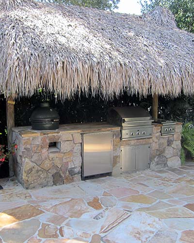 Custom Outdoor Kitchens and Grill Areas by Waterscapes Pool Remodeling
