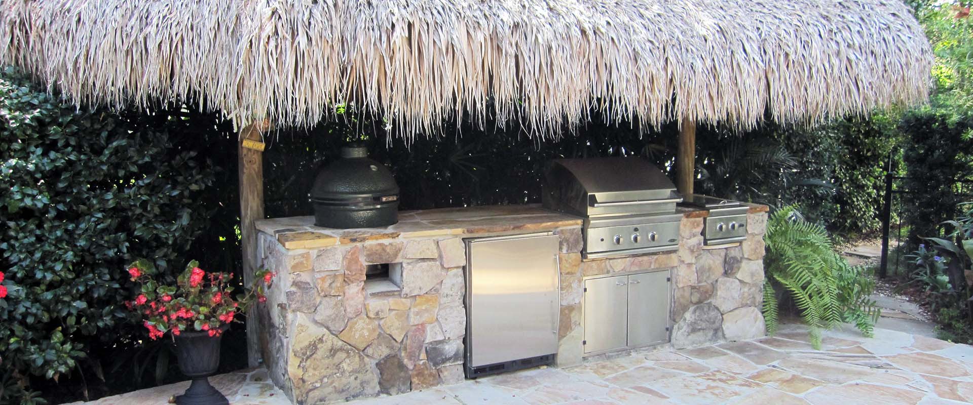 Custom Outdoor Kitchens and Grill Areas by Waterscapes Pool Remodeling