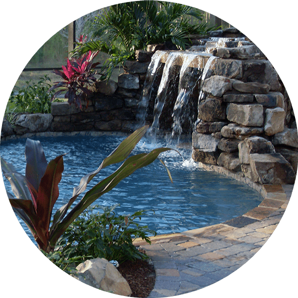 Custom Pool Grottos by Waterscapes Inc